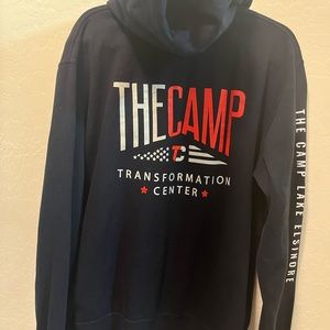 The camp transformation center unisex Large zip up